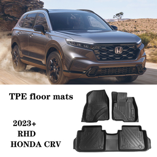 17-2022/23新款适用本田CRV右舵肽CR-V脚垫TPE防水环保橡胶脚踏垫