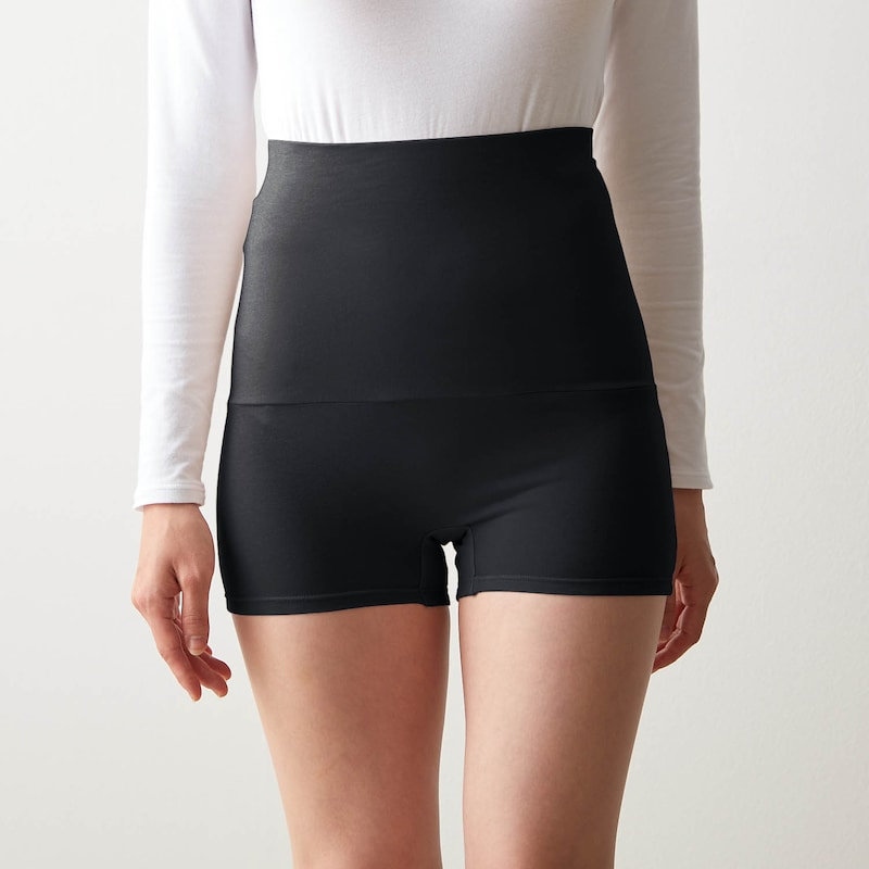 95棉出口日本女士内裤护腰护肚平角裤超高腰到胃