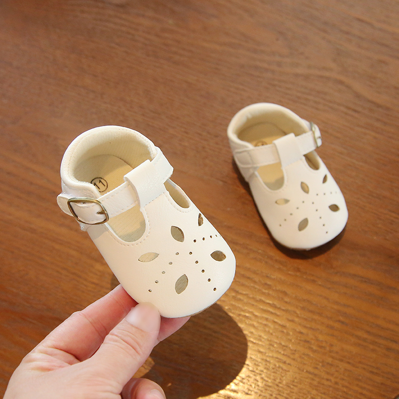 夏季一岁女宝宝学步前鞋子包头6-12个月婴儿凉鞋软底婴幼儿公主鞋