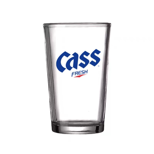 韩国烧酒杯CASS啤酒杯真露烧酒清酒杯烤肉店韩式加厚玻璃杯定制