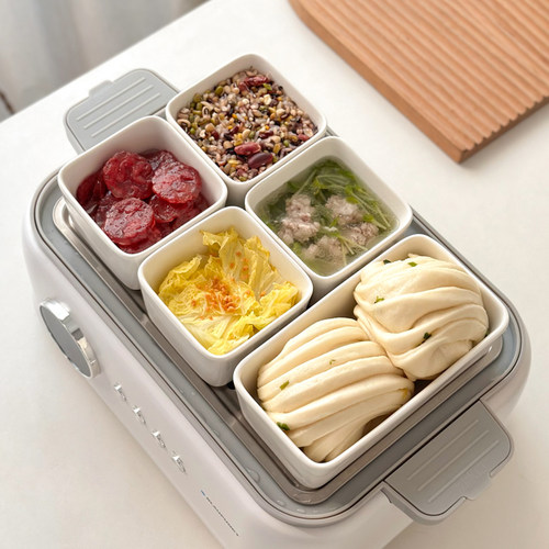 陶瓷方形碗蒸锅蒸菜盘子蒸蛋碗