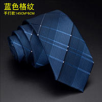 Trendy male and female students, Korean-style narrow tie, wedding best man, host and master of ceremonies, black 6CM hand-tied/zipped tie thumbnail 7