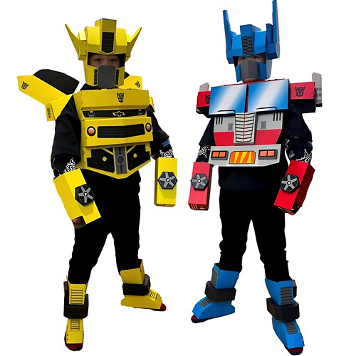 可穿戴纸箱diy手工机器人铠甲