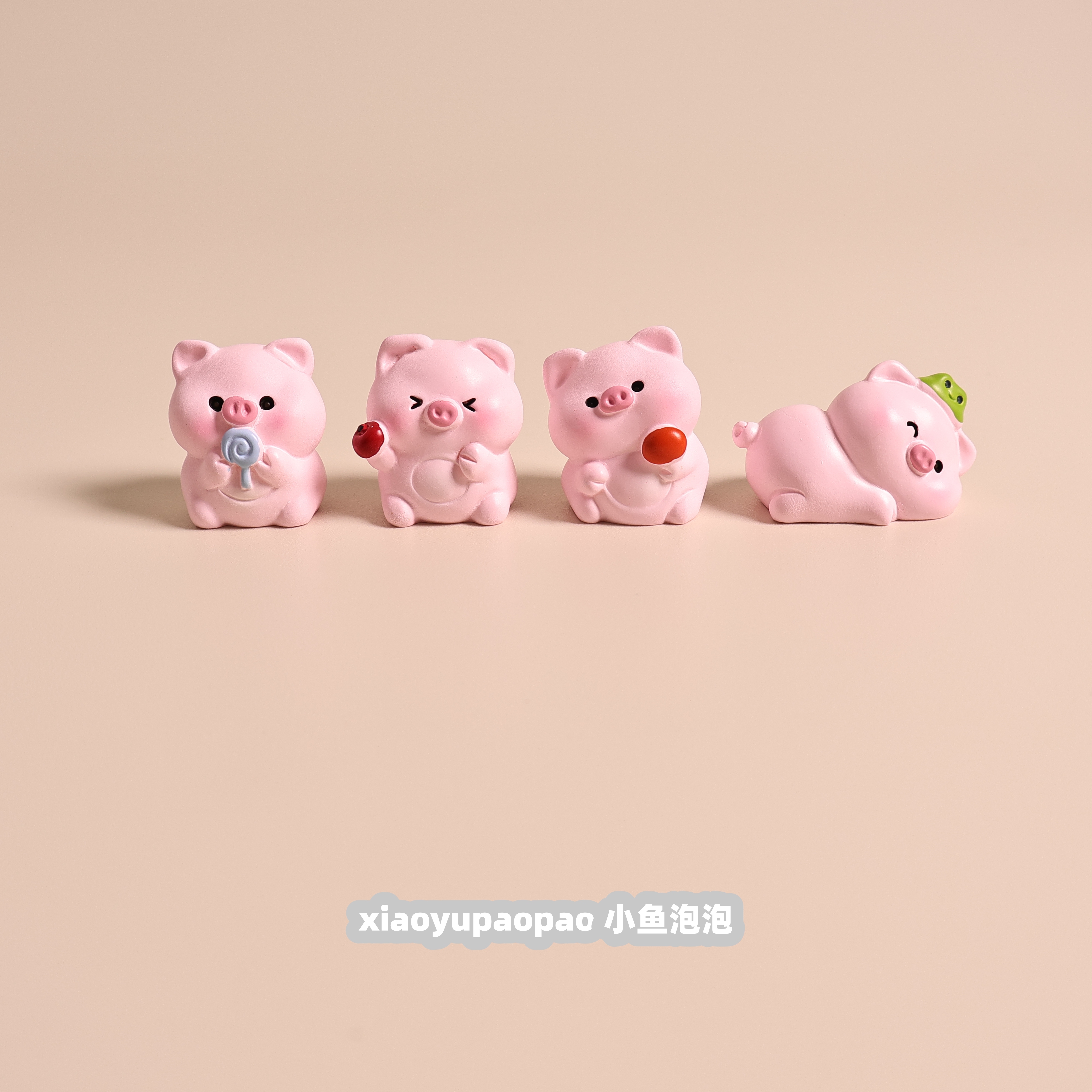可爱迷你小猪猪桌面小摆件