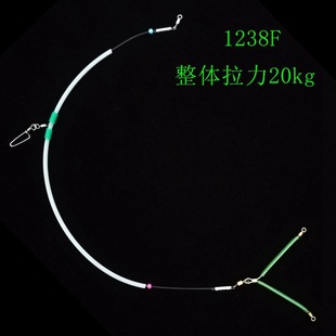 转环分叉天平钓组中通天平船钓白果子黄三分叉转环夜光海钓抛竿配