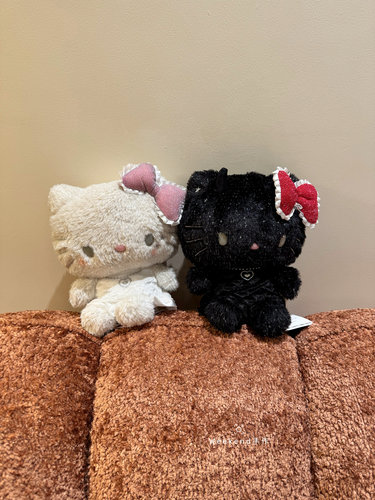 三丽鸥HelloKitty天使恶魔毛绒公仔包包挂件卡通钥匙扣女生礼物