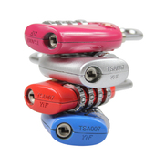 TSA 锁箱包锁旅行行李箱挂锁拉杆箱钥匙挂锁 海关锁防盗4位密码