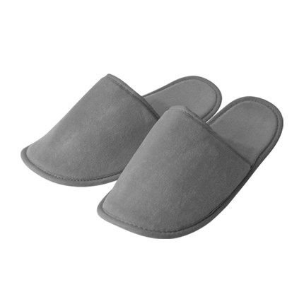 wellhouse户外旅游男女防滑拖鞋天鹅绒折叠出差旅行拖鞋送收纳袋