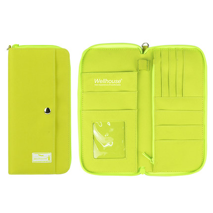 Wellhouse 旅行证件包护照夹 旅游收纳防水卡包钱包机票包保护套