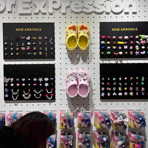 适配crocs鞋花洞洞鞋配饰适配卡骆驰金属鞋扣智必星配饰配件DIY