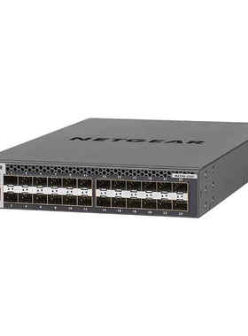 网件M4300系列智能可堆叠全网管交换机带24xSFP+24口全万兆网管型三层核心交换机XSM4324S另有XSM4316S