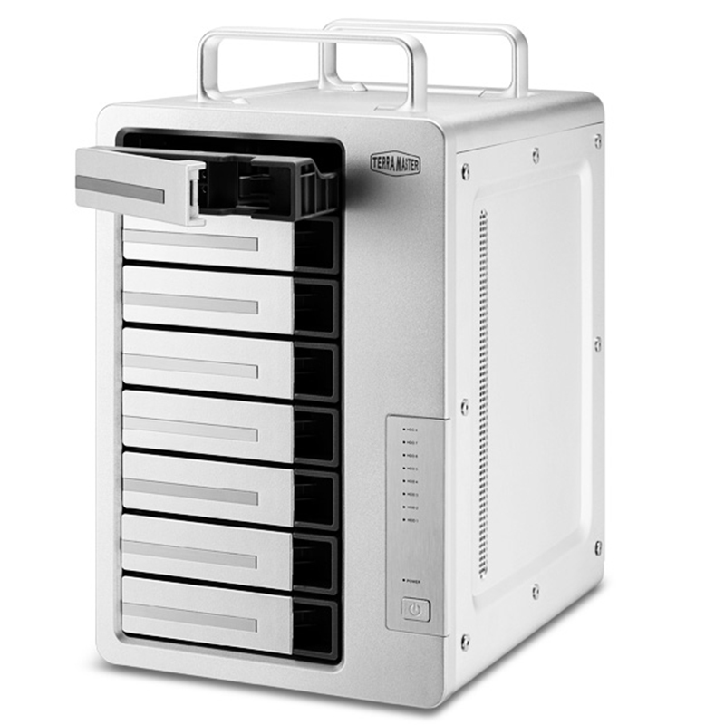 铁威马(TERRA MASTER)D8-330 雷电3 八盘位 磁盘阵列柜 THUNDERBOLT3