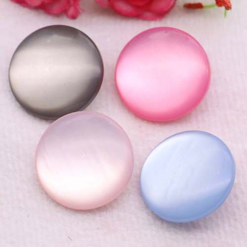 扣子大衣纽扣透明高脚弧形纽扣毛衣外套纽扣衬衫扣百搭睡衣绵衣扣