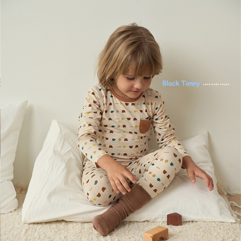 小黑托昵秋冬新款薄款秋衣秋裤