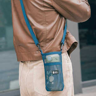 保温杯套户外便携斜跨长背带通用水壶包万能水杯水瓶矿泉水收纳袋