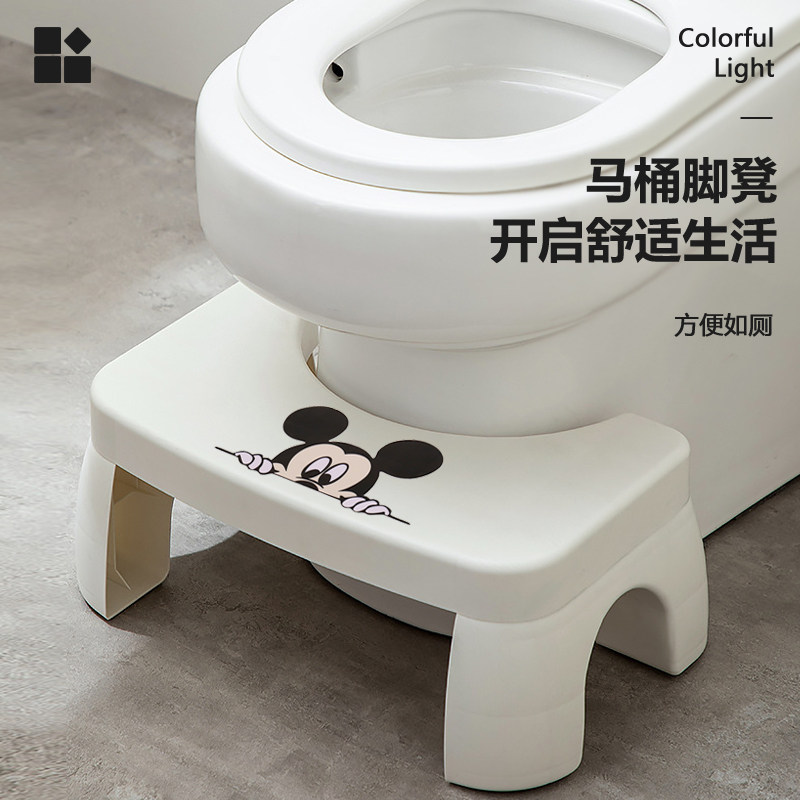 加厚塑料马桶凳厕所防滑成人助便踩踏脚凳卡通儿童卫生间垫脚凳子,住宅家具,垫脚凳,淘宝优惠券,粉丝福利购,淘宝优惠卷