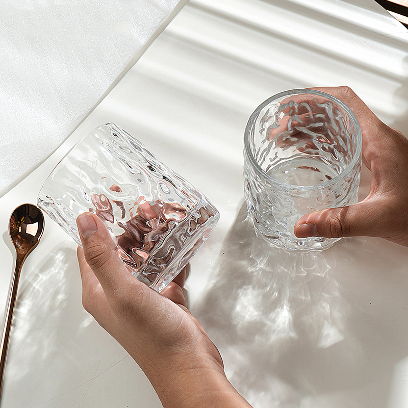 玻璃杯客厅冰川ins风水杯