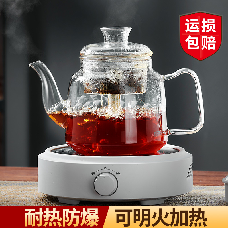 玻璃蒸煮茶壶电陶炉泡茶专用水壶