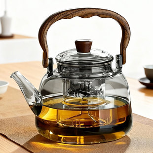 捷安玺煮茶壶玻璃茶壶家用泡茶耐高温可明火电陶炉专用烧水壶茶具