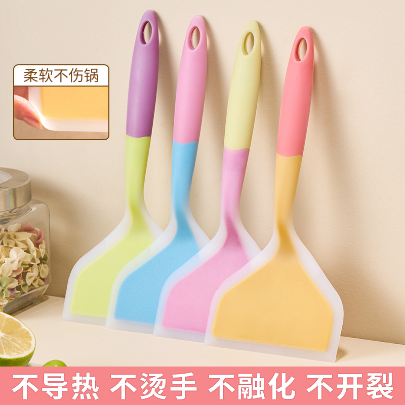 捷安玺硅胶锅铲耐高温玉子烧铲子