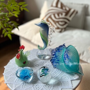 彩色水晶烛台琉璃摆件 K9水晶 璀璨 婚礼节日氛围感摆件水晶烛台