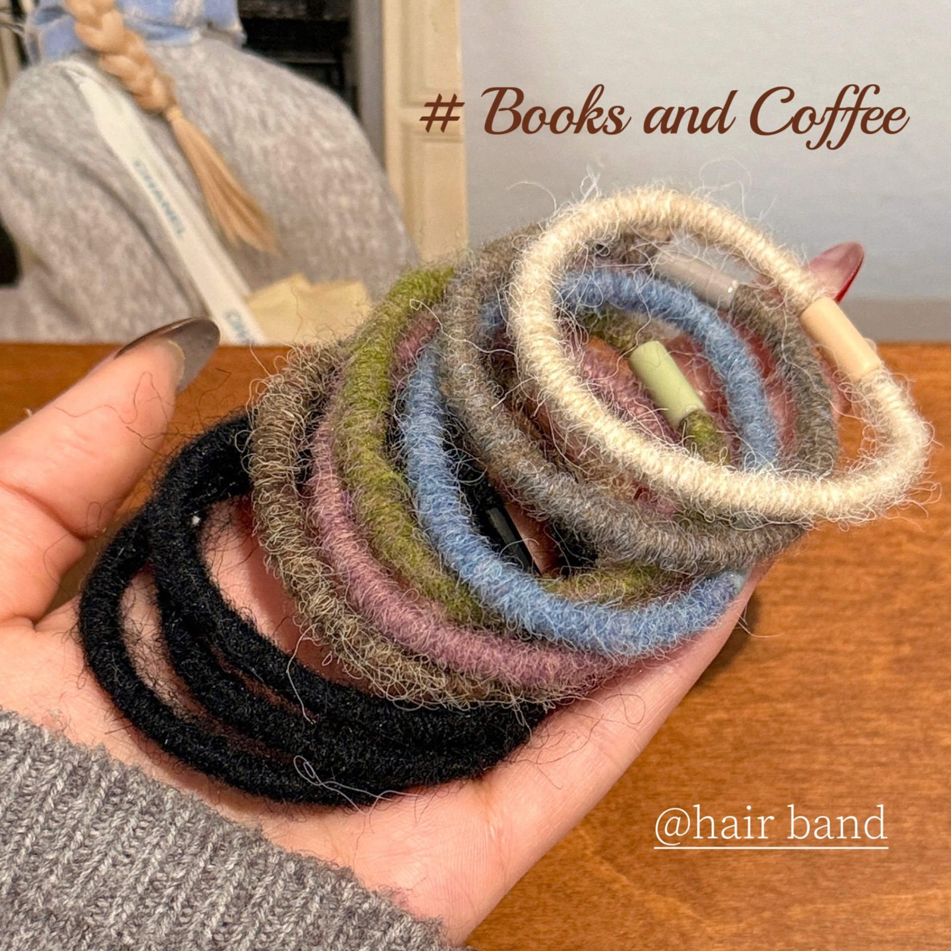 简约不伤发毛绒发绳套装少女耐用高弹力毛毡皮筋基础头绳马尾发圈,服饰配件/皮带/帽子/围巾,指环,淘宝优惠券,粉丝福利购,淘宝优惠卷