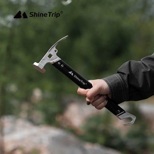 Дорожный легкий портативный металлический браслет для кемпинга, ручка, молоток, алюминиевый сплав