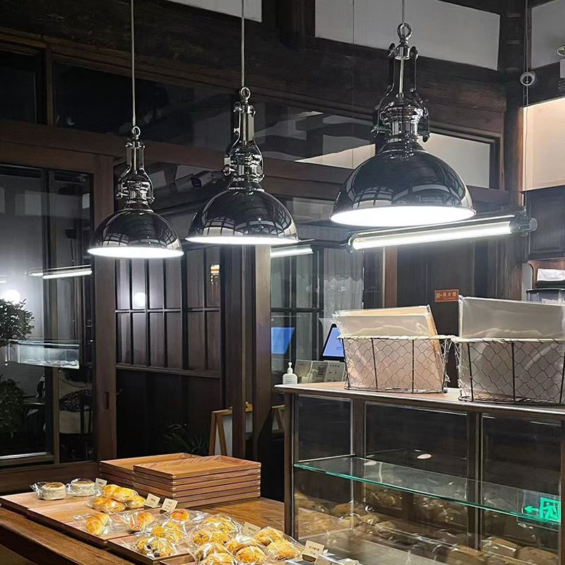 餐厅吊灯中古网红健身房灯复古工业风酒吧咖啡厅民宿吊灯店铺商用