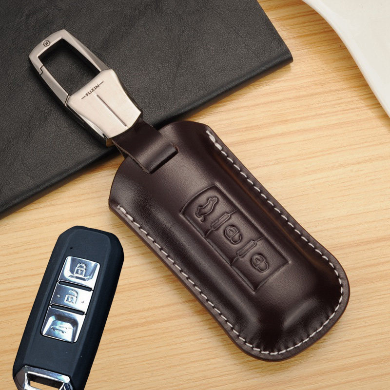 适用于宝骏老款560钥匙包扣真皮510 530改装饰310w 730智能遥控套