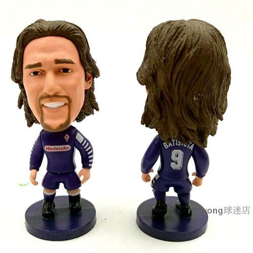 足球迷纪念公仔佛罗伦萨玩偶巴蒂