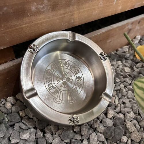 潮流新款烟灰缸不锈钢家用个性创意客厅防风防摔网咖酒店酒吧