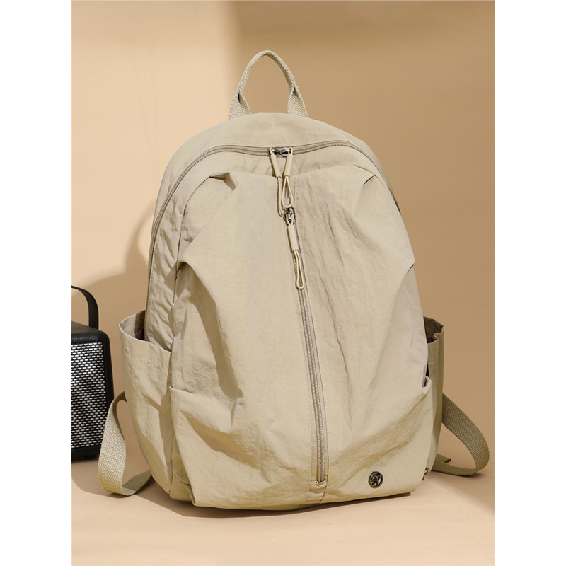 超轻便防水尼龙布双肩包女户外旅行登山大容量背包男旅游小背包