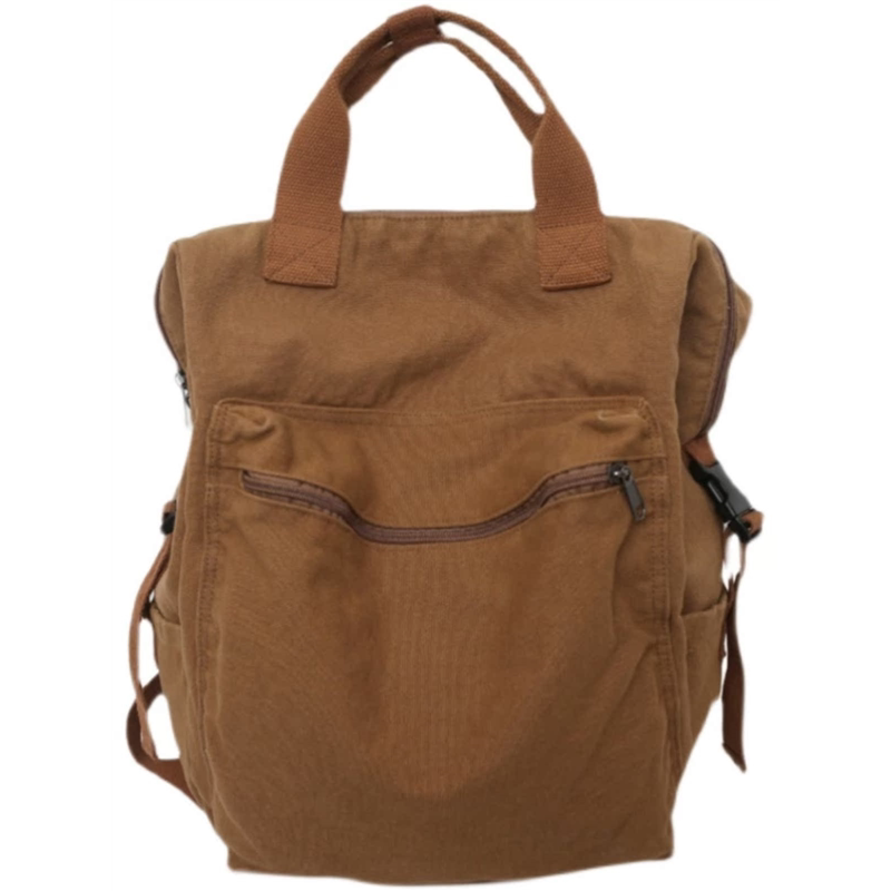 书包女日系ins高中大学生小众原宿风双肩包帆布复古休闲旅游背包