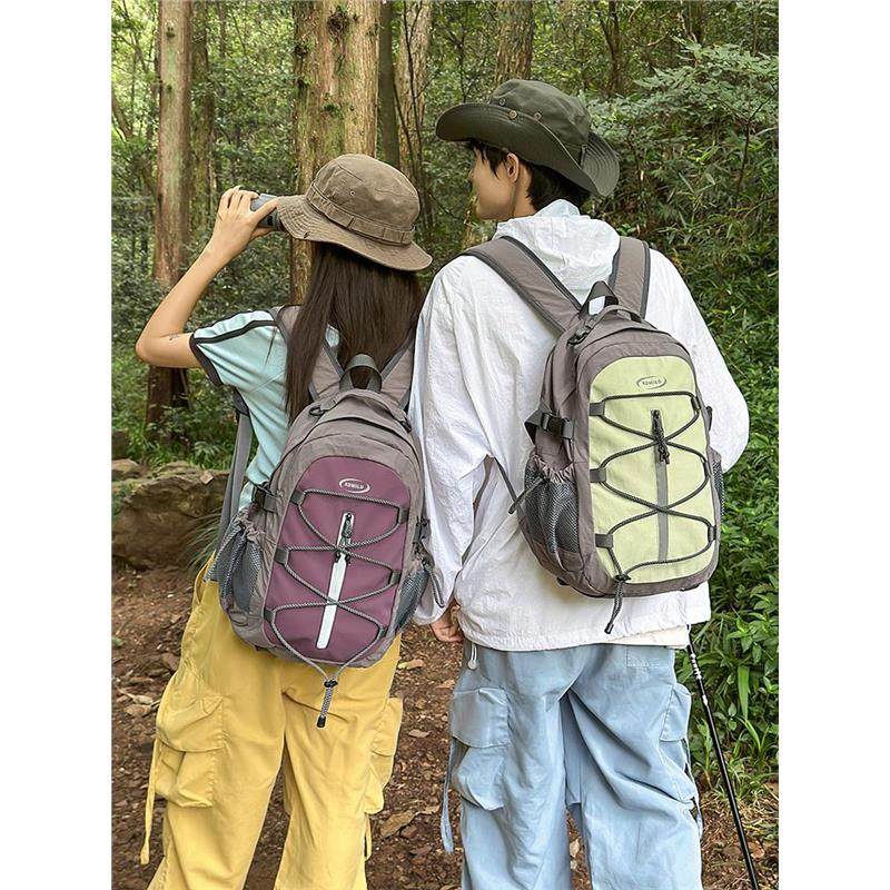 户外防水双肩包女旅游轻便大容量登山包爬山徒步旅行运动背包通勤