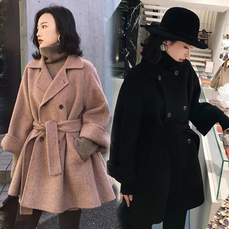 Two-sided Cashmere coat have cash less than that is registered in the accounts new pattern 2018 Popular Winter clothes wool Hepburn Woolen coat Little cloakin the Women's clothing/Boutique , Woolen jacket  category - from Buy2taobao.com to provide professional Taobao agent buy service