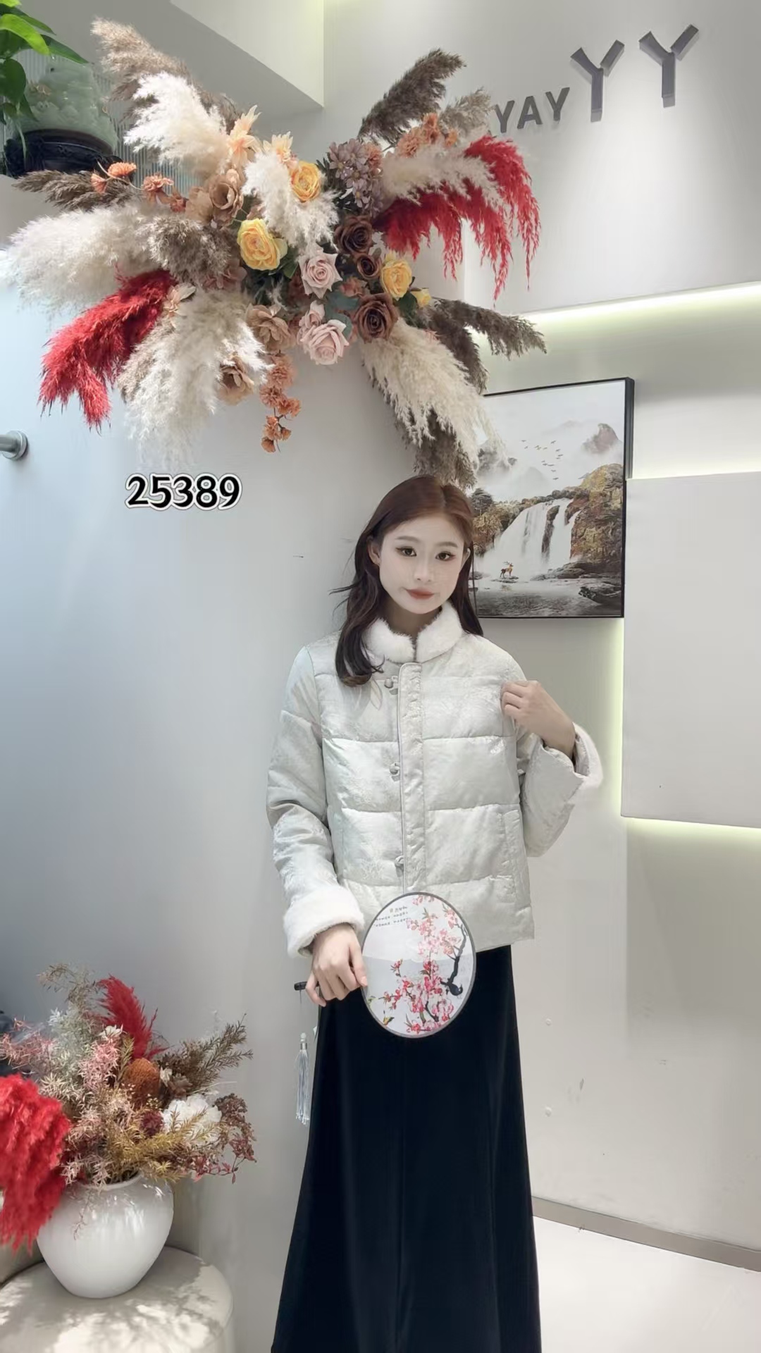 3NUX2025冬新款韩版简约百搭显瘦高品质休闲国风棉服外套