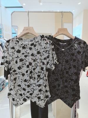 3NUX2026夏新款韩版简约百搭显瘦高品质休闲短袖T恤上衣