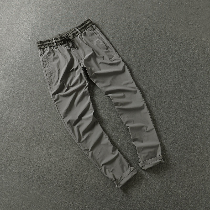 爽滑四面彈 蒙面呼吸 松緊繩男士運動風休閑舒適收口褲休閑褲 潮在類目 男裝, 休閒褲中 - 來自Buy2taobao.com提供專業的淘寶代購服務