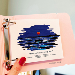 Artsneak 苏州河绘画本迷你款加厚350g油画棒纸马克笔彩铅手绘本