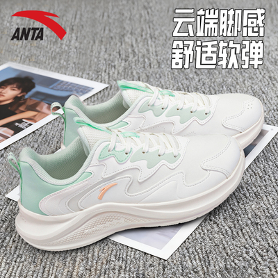 安踏2025新款轻便透气跑步鞋