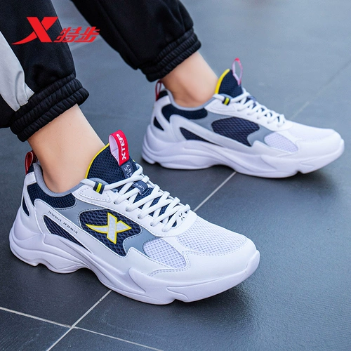 Xtep, спортивная обувь, дышащие летние туфли на платформе