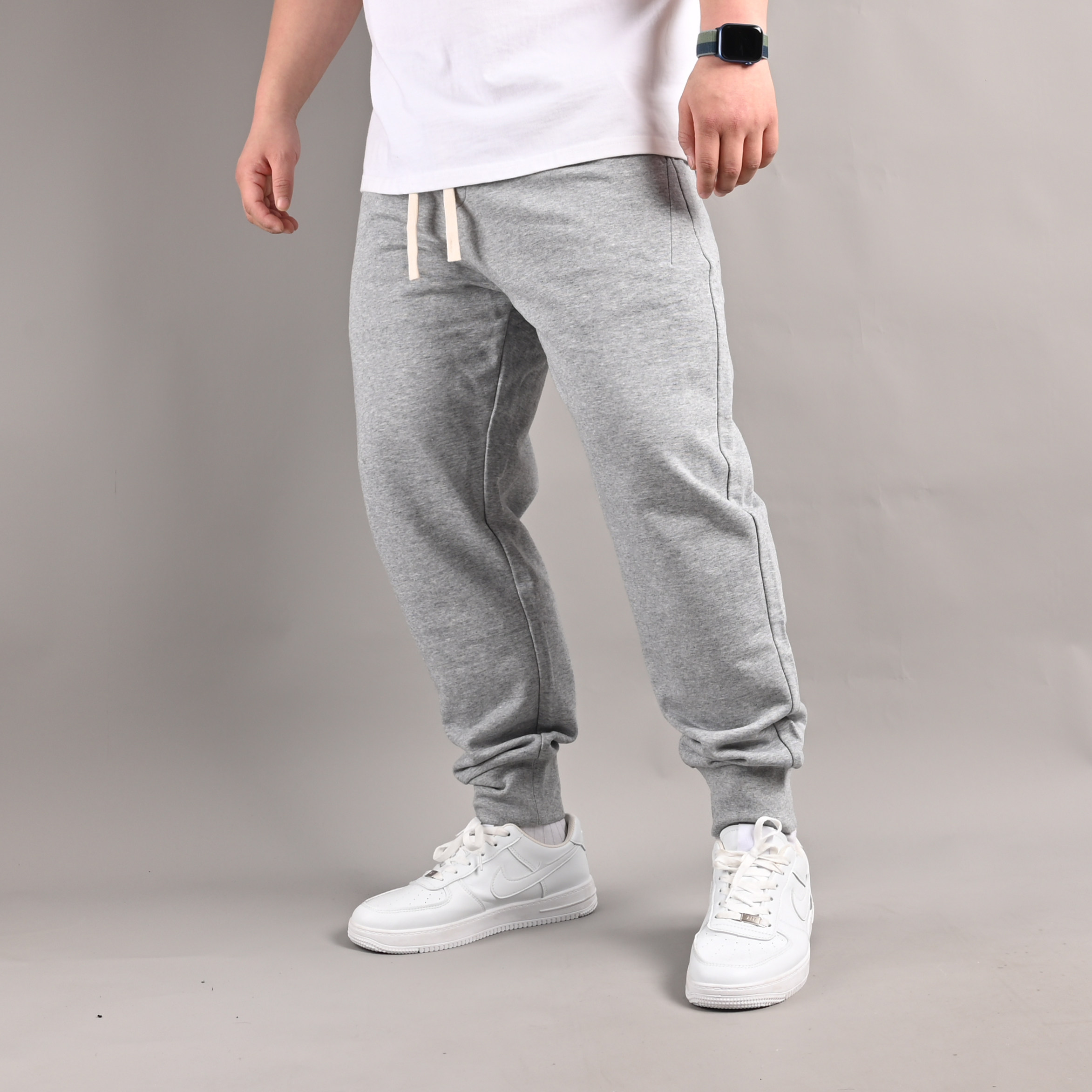 UM工作室创意纯色宽松休闲流行长裤多颜色毛线圈卫裤,男装,卫裤,淘宝优惠券,粉丝福利购,淘宝优惠卷