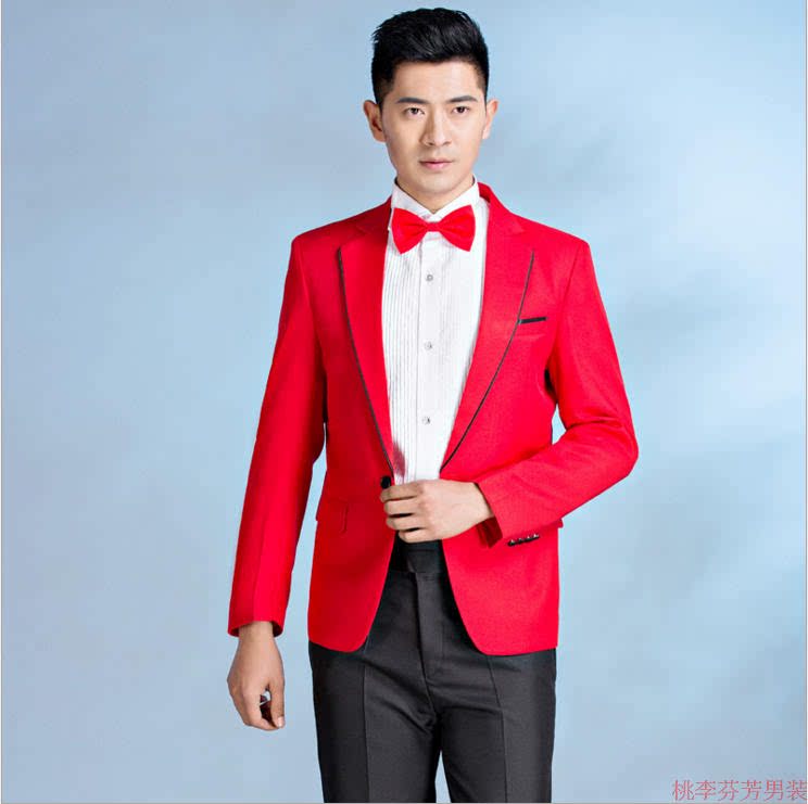 大合唱司儀主持人演出服男士舞台表演西裝套裝禮服 結婚拍照西服在類目 男裝, 西服套裝中 - 來自Buy2taobao.com提供專業的淘寶代購服務