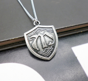 七大罪复古龙盾牌项链钥匙扣伊丽莎白饰品挂件动漫周边女生日礼物