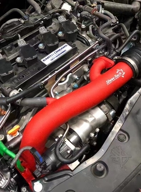 SNOWTECH适配本田十代思域FK7 FC1二阶管改装进气涡轮进气管