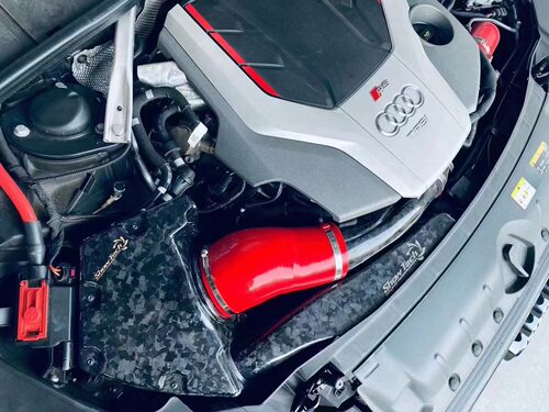 SnowTech锻造碳纤维进气套装吸气管适用奥迪B9/B9.5 S4/S5 RS4