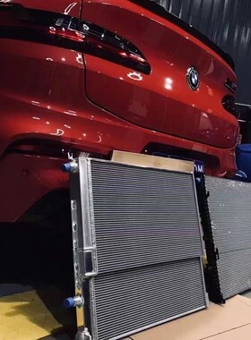 SnowTech加大中冷水箱适用宝马新款X3M/X4M S58 X3 X4 B58