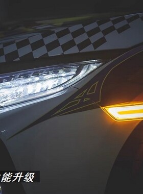 简约个性十代思域FK7FC1叶子板灯