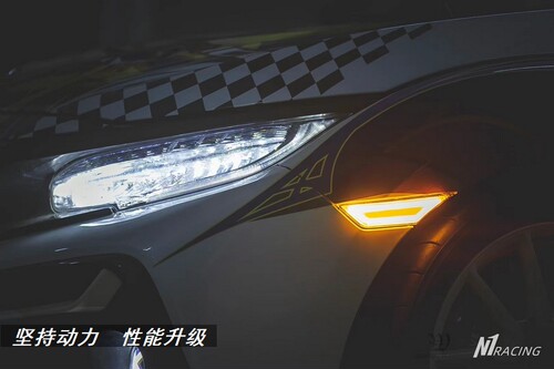简约个性十代思域FK7FC1叶子板灯