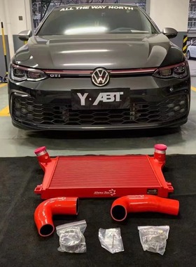SNOWTECH加大中冷EVO2适配大众高尔夫GTI8/GTI7奥迪S3凌渡GTS